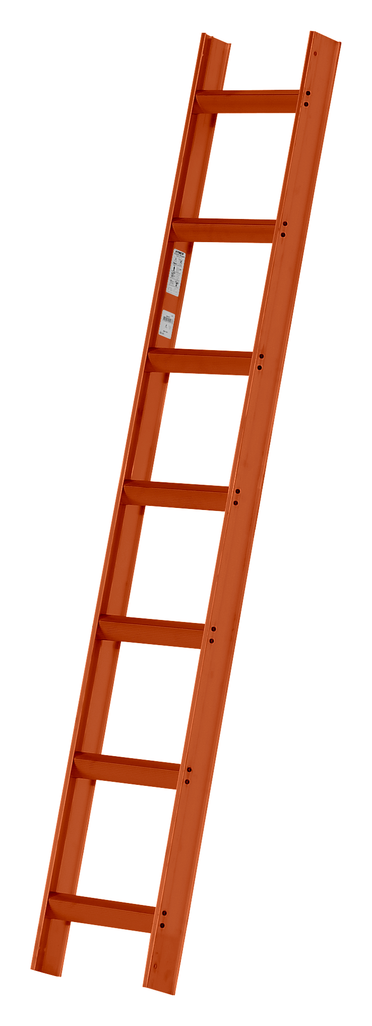 leiter, faltbare leiter, holzleiter, orange, werkzeugtreppe